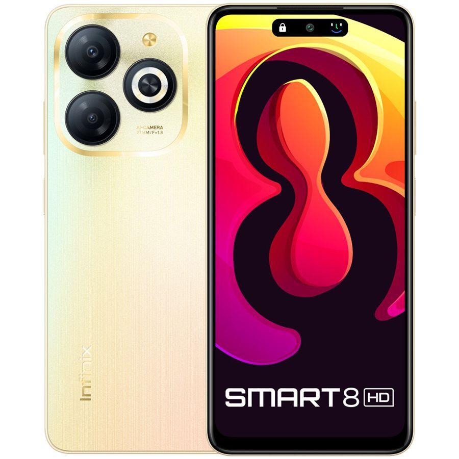 

INFINIX Smart 8 128 ГБ Shiny Gold